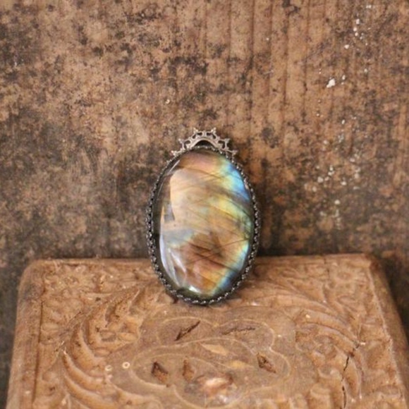 Jewelry - Handmade OOAK Labradorite Gypsy Boho Pendant